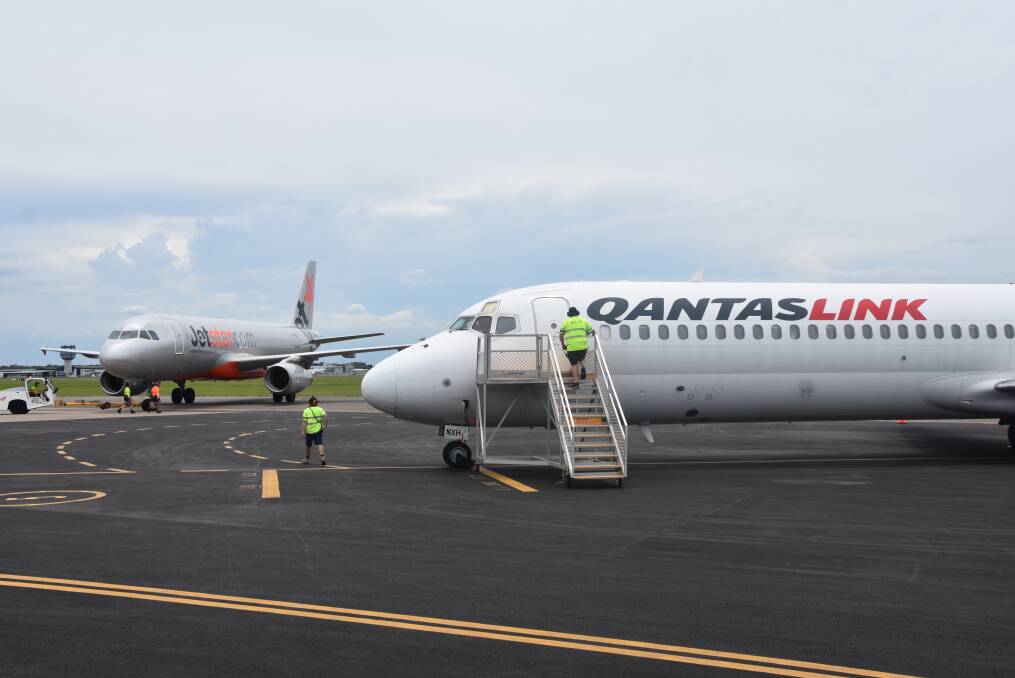 BUSY: Both QantasLink and Jetstar will operate on the Melbourne route. 