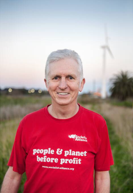 FRESH EYES: Lord mayoral candidate Stephen O'Brien, of Socialist Alliance, believes a greater focus on addressing the housing crisis is needed on council. Picture: Johanna Trainor