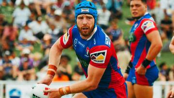 Jackson Hastings played about 55 minutes in Fiji. Picture Newcastle Knights