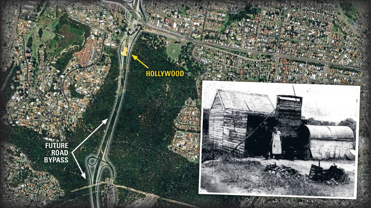 HISTORY SET TO BE UNEARTHED: The approved route of the Newcastle Inner City Bypass and the former shanty town of Hollywood, an area also known as the Lambton Camp, to the south of Jesmond roundabout. Early works are expected to start in the area later this year.