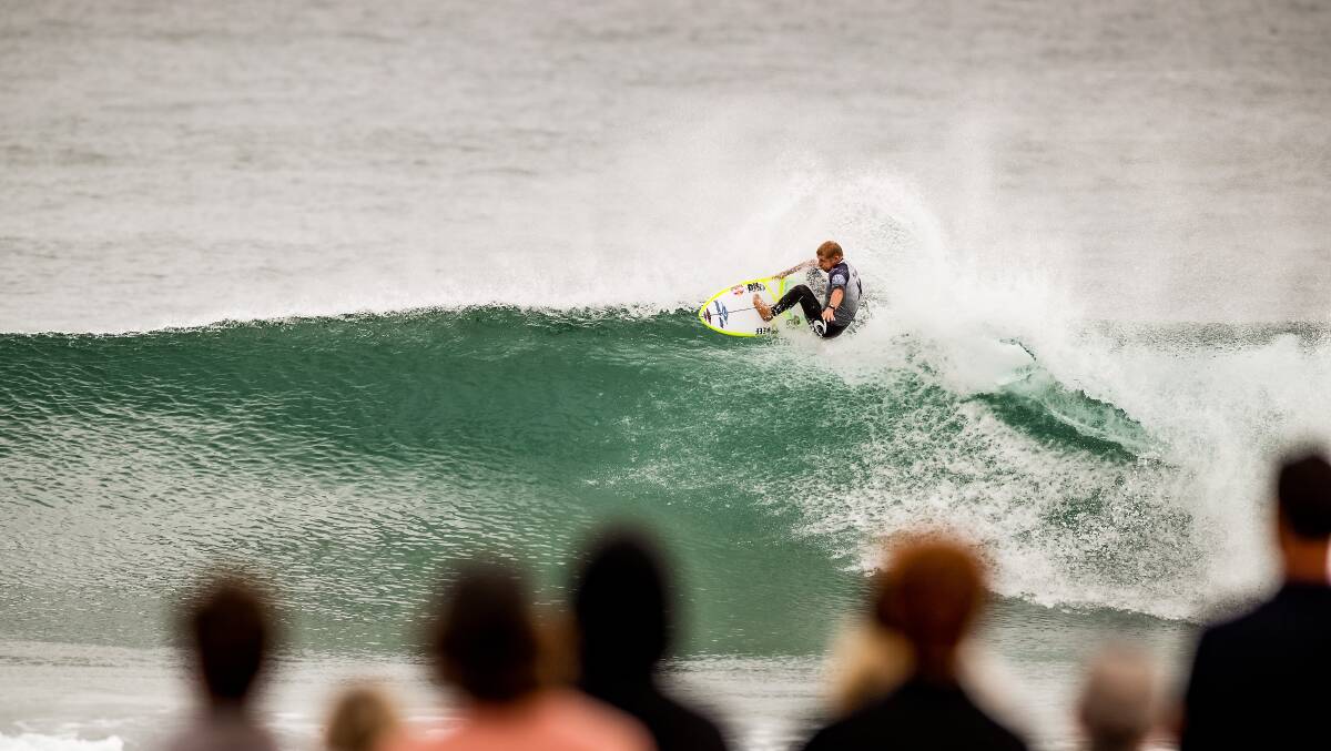 BACK IN ACTION: Mick Fanning. Picture: WSL / Dunbar SOCIAL