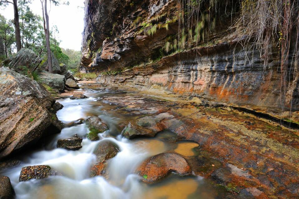 Some are concerned nearby mining could harm the iconic Drip Gorge. Photo supplied by the Mudgee District Environment Group. 