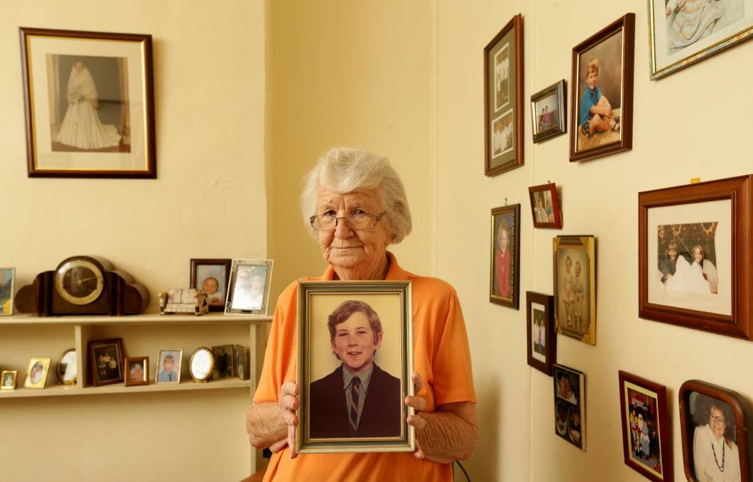 Audrey Nash photographed in her home. Picture: Jonathan Carroll