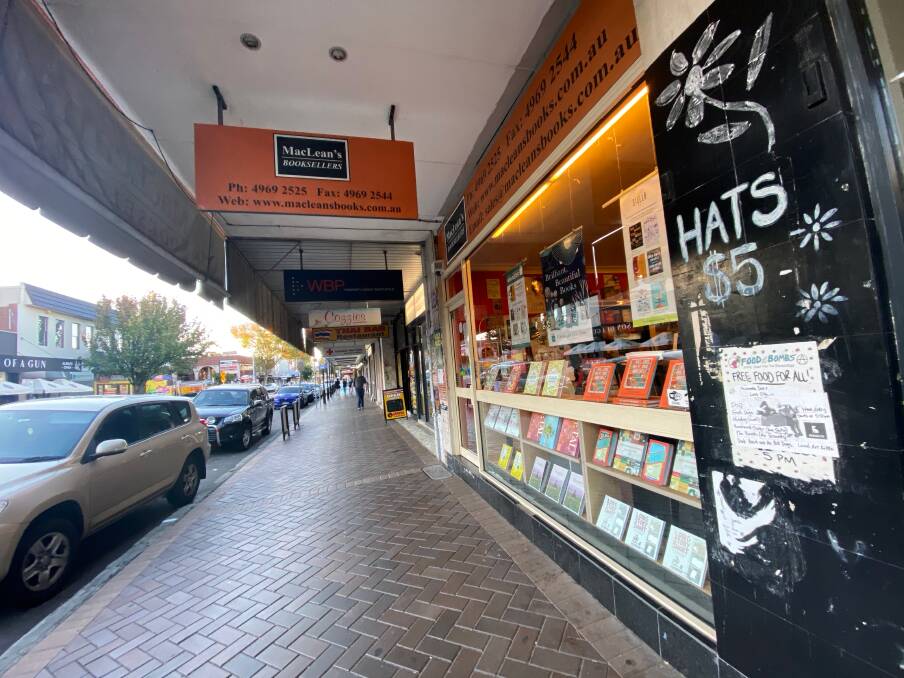 LEARNING CURVE: MacLean's Booksellers on Beaumont Street have been taking online orders and making free deliveries to adapt to the turmoil caused by the coronavirus.