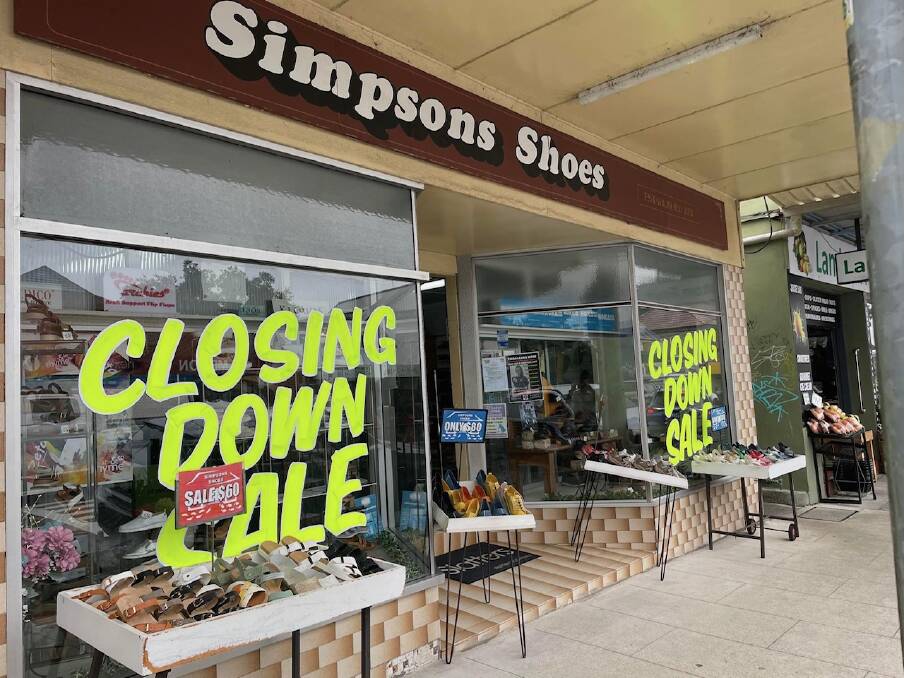 Simpsons Shoes will close in March after 90 years on Elders Street at Lambton.