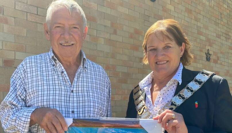 CITIZEN OF THE YEAR: A long-standing stalwart of the NSW Rural Fire Service Frank Turner was recognised for his years of service to Singleton.