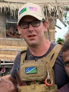 Newcastle man Trent Lee tragically died when an undetonated WWII-era bomb suddenly exploded. Picture: Norwegian People's Aid Solomon Islands - Mine Action and Disarmament, Facebook