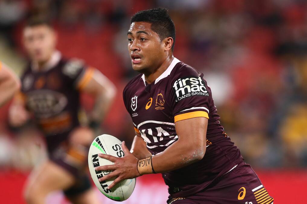 POTENTIAL SIGNING OPTION Anthony Milford playing for the Brisbane Broncos. Picture: Getty Images