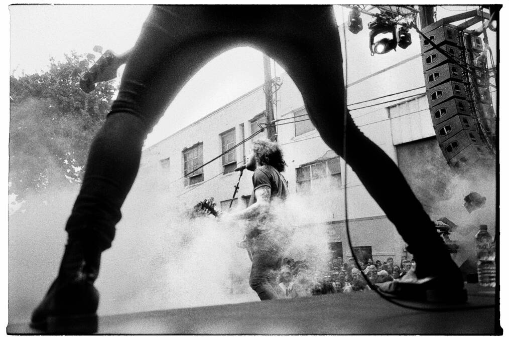 A glimpse into the life of rock 'n roll through the lens of the photographer in the crowd