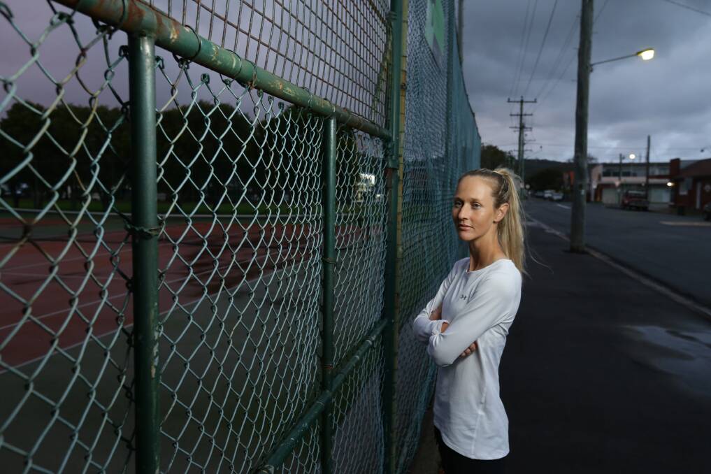 Leading Newcastle tennis player Emma Pollock complained to the Newcastle District Tennis Association and the council that she was not allowed to be a club member because of her gender. Photo: Jonathan Carroll