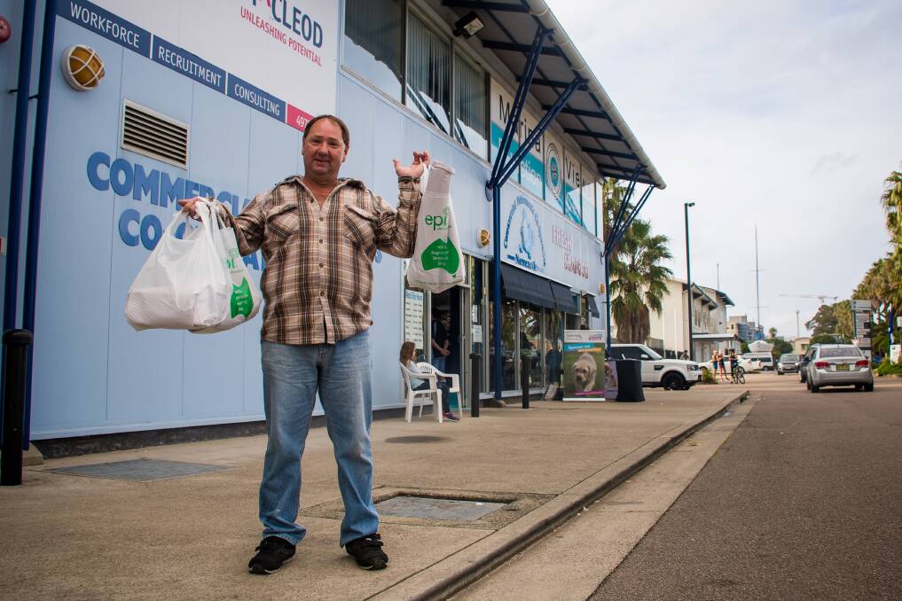 SEAFOOD FEAST: Mark Lomax of Cessnock has been coming to the Newcastle Commercial Fishermen's Co-op for around 20 years.