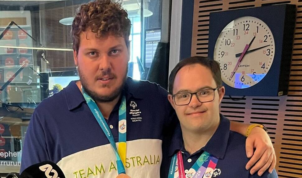Hunter Olympians Sam Milton and Michael Wheatley have recently returned home from Berlin where they represented Australia at the Special Olympics.