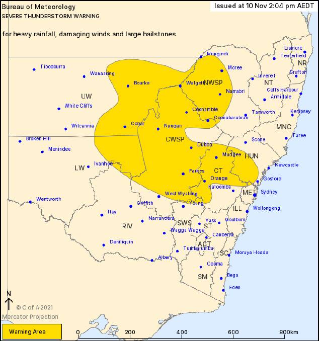 Storms bear down on the Hunter as NSW prepares for "month's worth of rain"