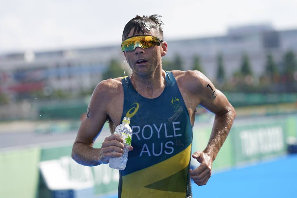 TOUGH SLOG: Newcastle's Aaron Royle finished 26th in Tokyo. Picture: AAP