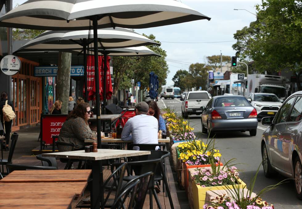 Outdoor dining is feature of many areas around Newcastle including Darby Street. File picture