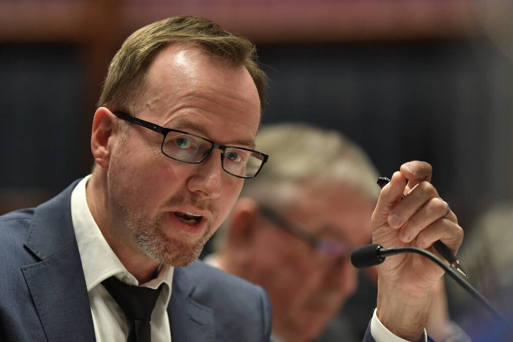 Distressing: Greens MP and justice spokesperson David Shoebridge described SafeWork NSW's response to a man's concerns about coughing up blood as "distressing".