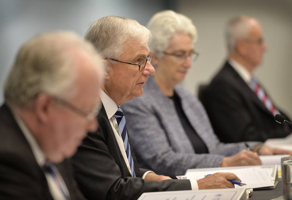Evidence: Royal Commission into Institutional Responses to Child Sexual Abuse chair Justice Peter McClellan during a final hearing into pentecostal churches in 2017.