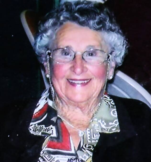The late Kathleen Chambers of Stockton.