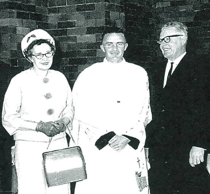 History: Catholic priest Clarence Anderson on the day of his ordination in 1963. He was defrocked by the church in 1971 after six years of child sex allegations. 