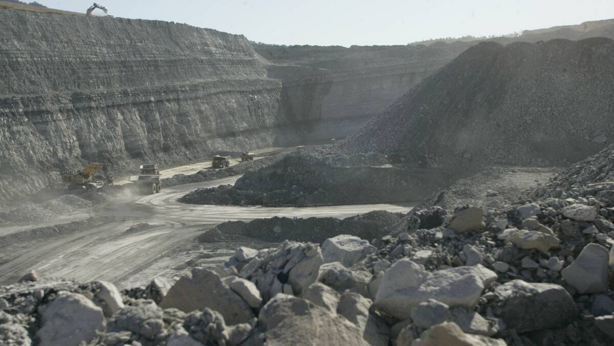 Expansion: Part of the Glencore/Peabody joint venture United Wambo coal mine near Singleton. The NSW Independent Planning Commission has proposed an expansion plan consent condition that would link the mine to emissions from its exported coal in a first for NSW. 