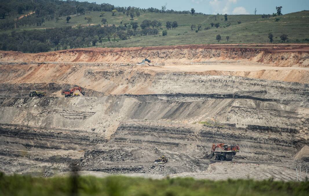 Rehab: A view over BHP's Mount Arthur coal mine near Muswellbrook. The council lost an appeal over the mine's rehabilitation processes, but the Department of Planning was strongly criticised by the NSW Court of Appeal. Picture: Wolter Peeters.