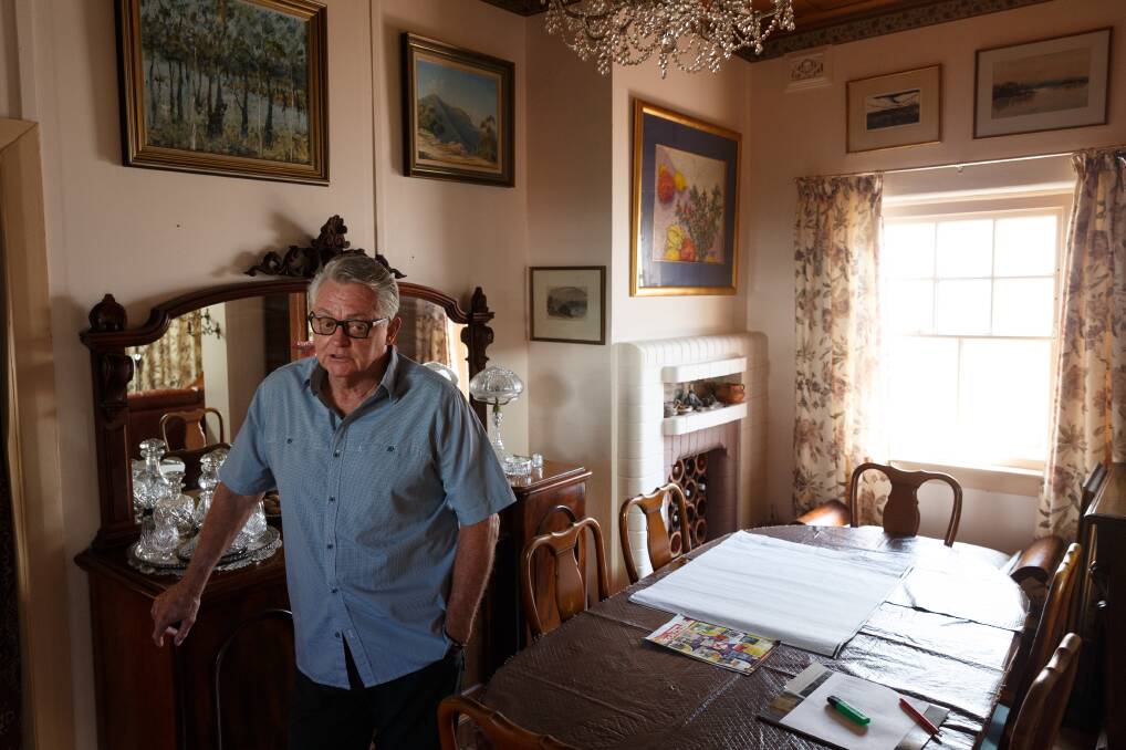Apology: Stephen McClung at home in the Hunter. All he wanted from priest Kenneth Hodgson was "an apology and acknowledgement of the damage done" after he sexually  Mr McClung as a child. Picture: Max Mason-Hubers.