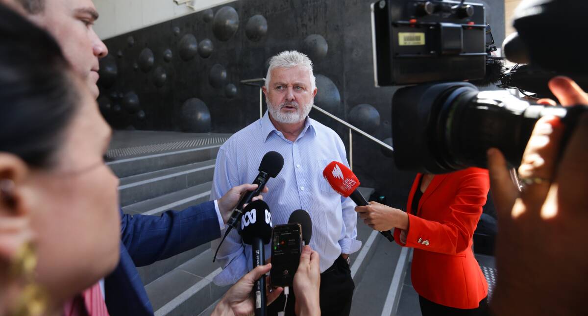 Allegations: Hunter abuse survivor Peter Gogarty, who gave evidence at the NSW Special Commission of Inquiry in 2013 about allegations of abuse.