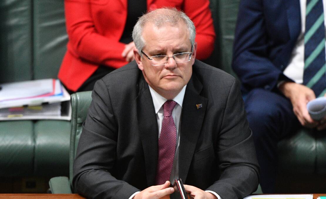 Apology: Prime Minister Scott Morrison will deliver the national apology in Federal Parliament today.