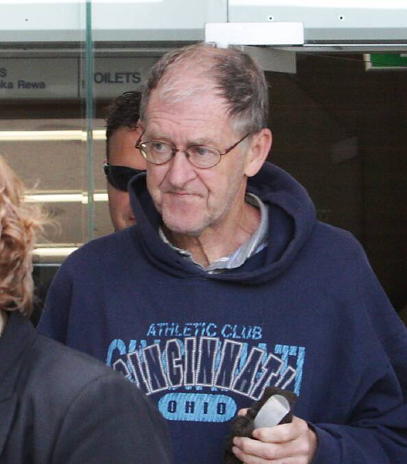 Fight: Former St John of God Brother Bernard McGrath outside Christchurch Court in 2013 as he fought extradition to Australia to face more than 250 charges of molesting boys at Morisset's Kendall Grange. Picture: Stacy Squires.