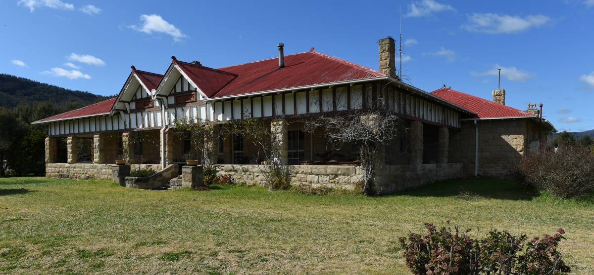 History: The historic Tarwyn Park homestead in the Bylong Valley. 