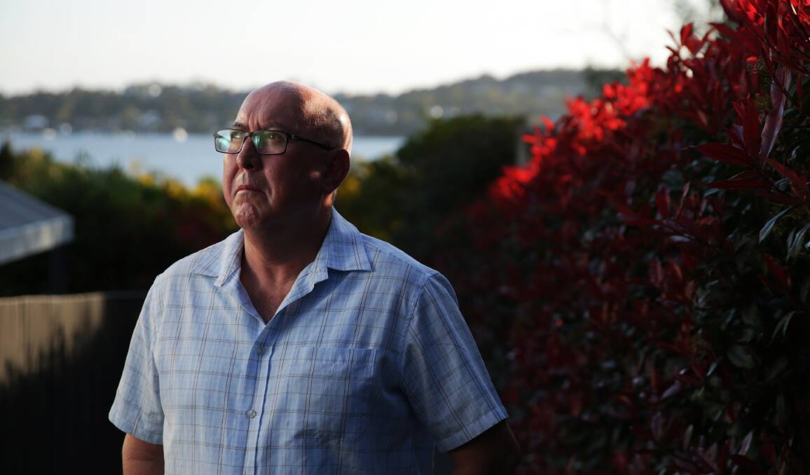 Complaint: Hunter man Peter Creigh who reported allegations about Hunter priest Jim Fletcher to Maitland-Newcastle Bishop Michael Malone in 2010. Picture: Simone De Peak.