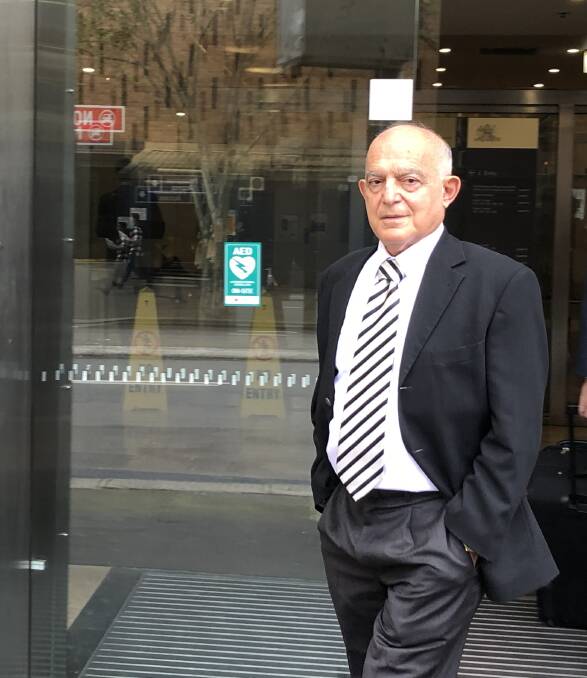 Guilty: Gynaecologist Peter Petros outside a Sydney disciplinary hearing. He was found guilty of professional misconduct on Thursday.