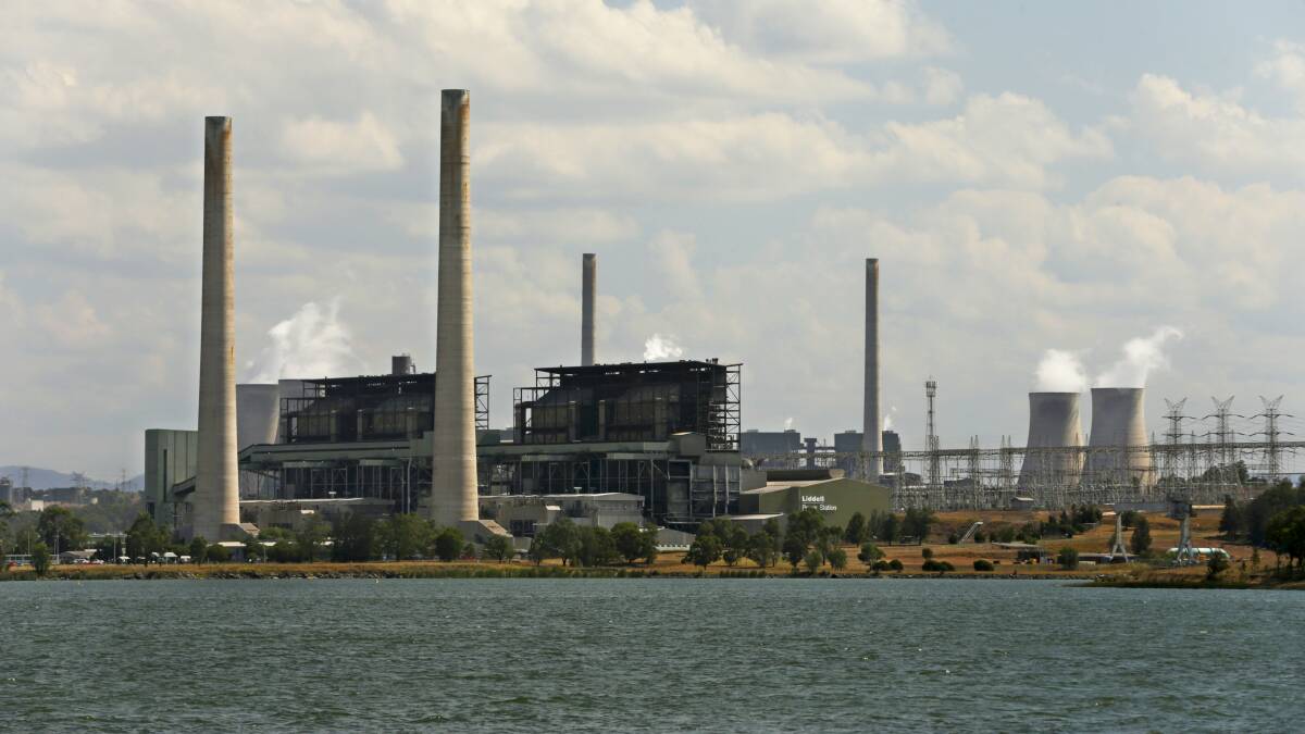 Closure: Liddell power station near Muswellbrook. The station's future is a national issue as its closure in 2022 has prompted increasingly alarmed predictions of a looming energy crisis across the eastern states. 