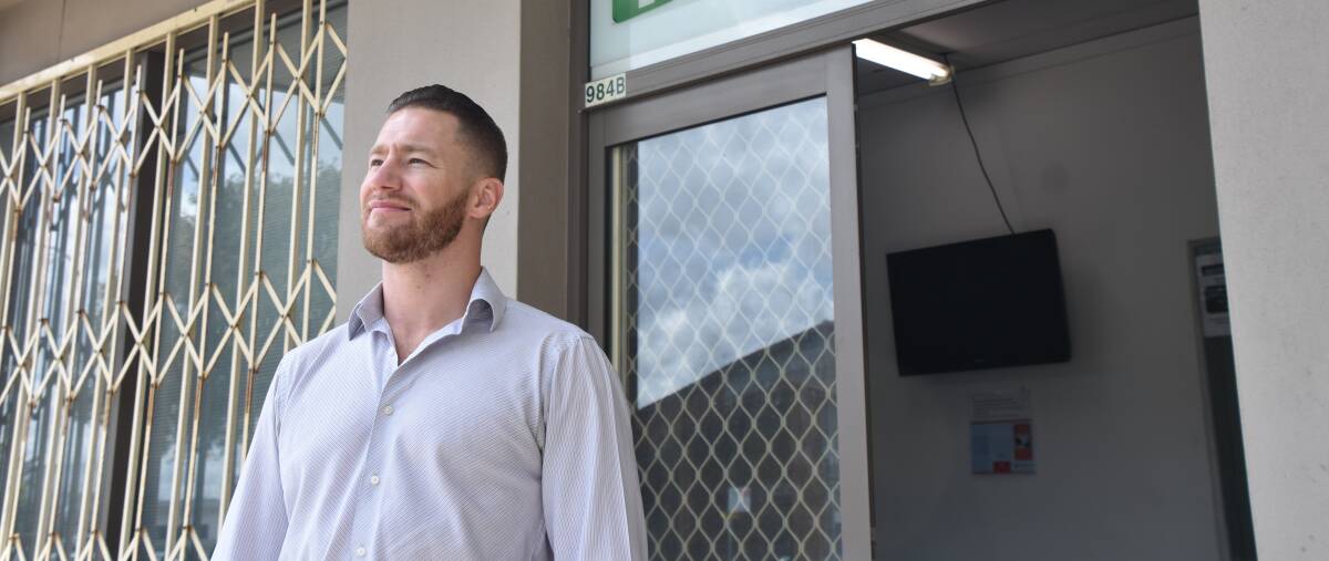 Deregistered: Pharmacist Nicholas Bakarich outside his pharmacy in 2018. His registration was cancelled on Friday after he was convicted of serious assaults on two occasions.