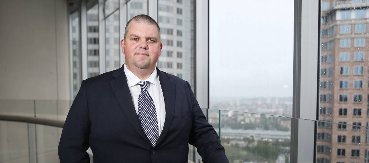 Chief: Nathan Tinkler as chief executive officer of Australian Pacific Coal in early January, 2016, just after announcing the company had bought the mothballed Dartbrook coal mine from Anglo American. He was facing bankruptcy proceedings just weeks later.
