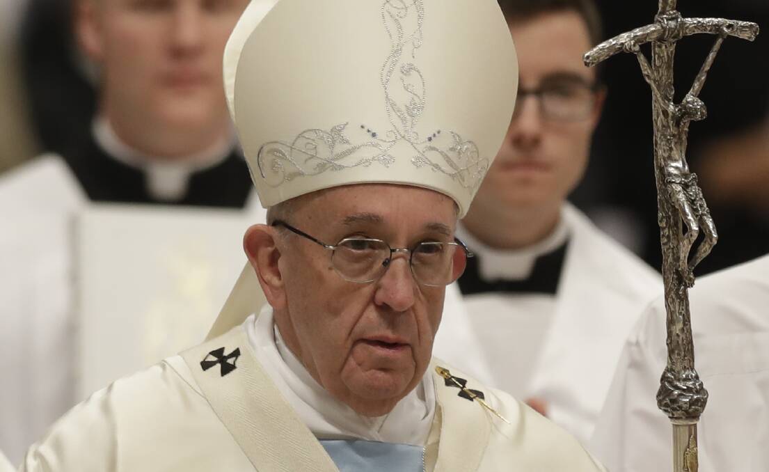 Silence: Pope Francis has condemned the "covering up and denial" of child sexual abuse within the Catholic Church, but critics accuse him of failing to act.