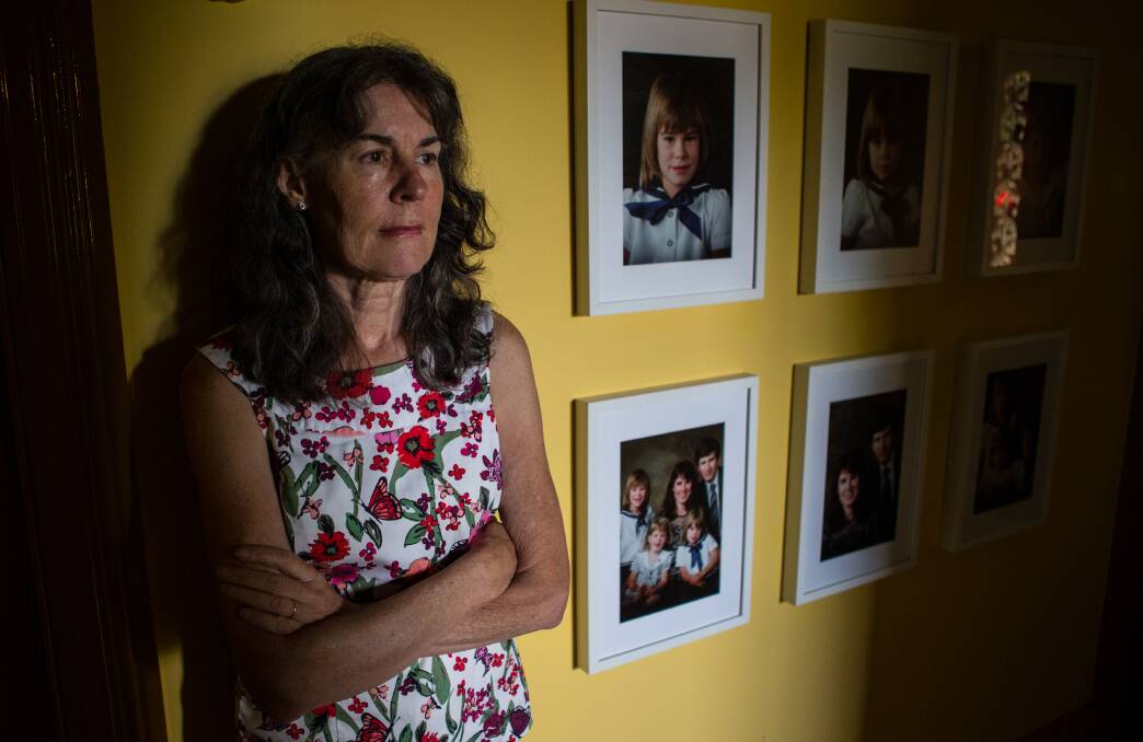 Outraged: Chrissie Foster, whose two daughters were sexually abused by a Catholic priest.
