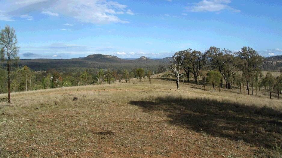 Proposed: Wybong land near Muswellbrook. Ridgelands has applied to extend an exploration licence over more than 7600 hectares of Wybong land to establish a coal mine.