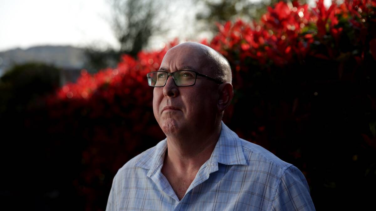 'Vindication': Newcastle child sex survivor Peter Creigh says a confidential report released in September after five years was a 'vindication' of his evidence to a commission of inquiry and at a landmark Newcastle trial. Picture: Simone De Peak. 