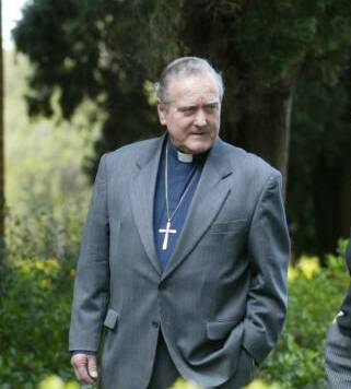 Not impressed: Former Maitland-Newcastle Bishop Michael Malone was "not impressed" with a legal letter from Archbishop Philip Wilson in 2010.
