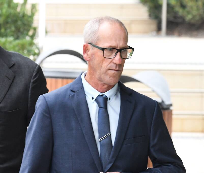 Tragic: The father of the four Folbigg babies, Craig Folbigg, arrives at the NSW Coroners Court in Lidcombe for the inquiry in April.