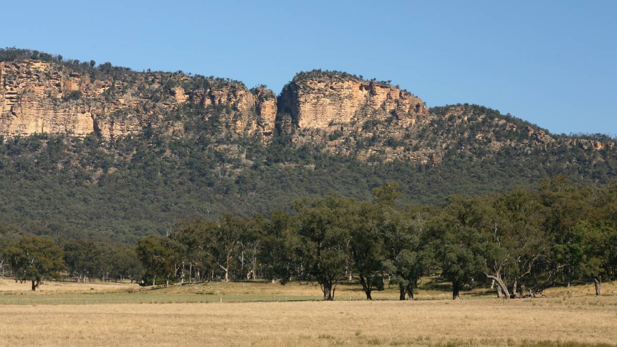 Beauty: Bylong Valley between Denman and Mudgee where the Independent Planning Commission has rejected development of a Korean-Government backed coal mine.