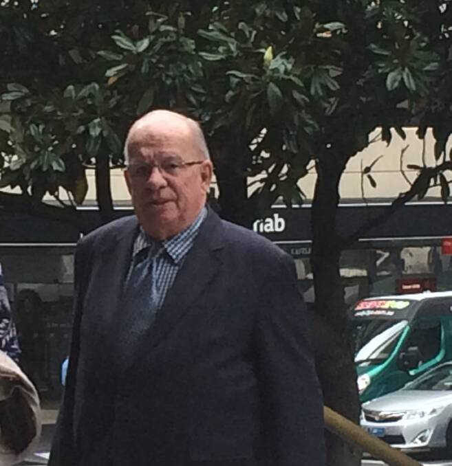 Appeal: William Wade, formerly known as Brother Christopher, outside court before he was convicted of child sex offences at Marist Brothers Hamilton and Kogarah schools.
