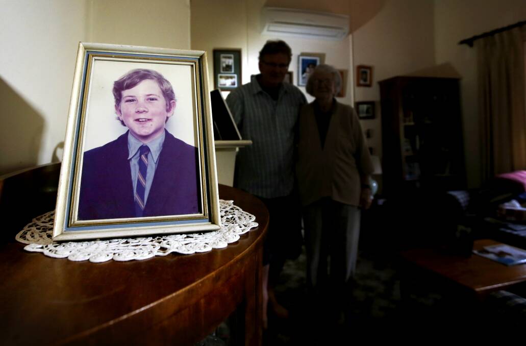 Tragedy: A photo of Andrew Nash at the Hamilton home where he took his own life, aged 13.