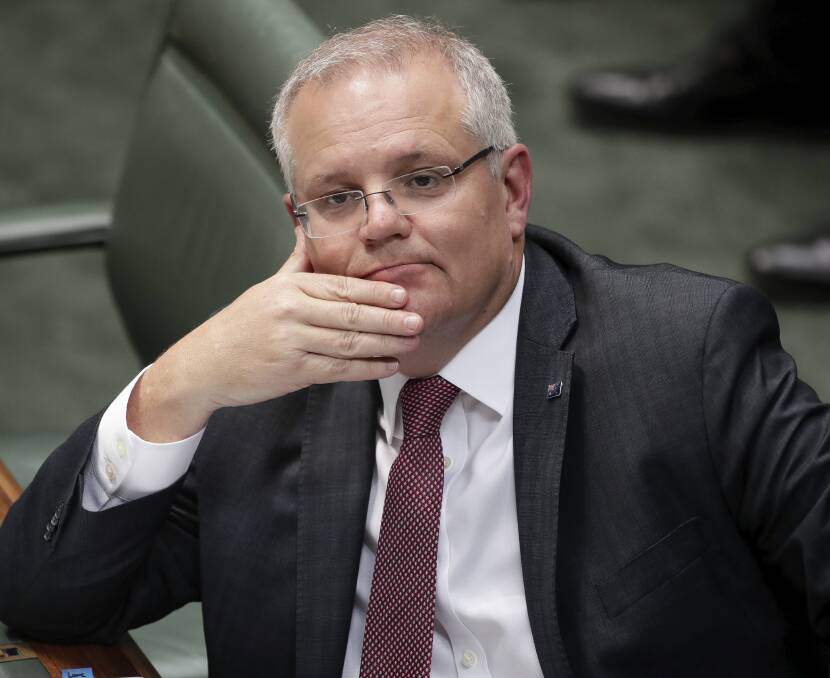Answers: Prime Minister Scott Morrison must tell Australians if he wanted Hillsong Church's Brian Houston to attend a White House State dinner, says Bob Cotton. Picture: Alex Ellinghausen.