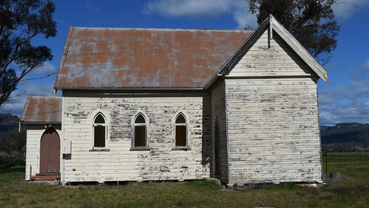 Bought: A Bylong church bought by KEPCO.