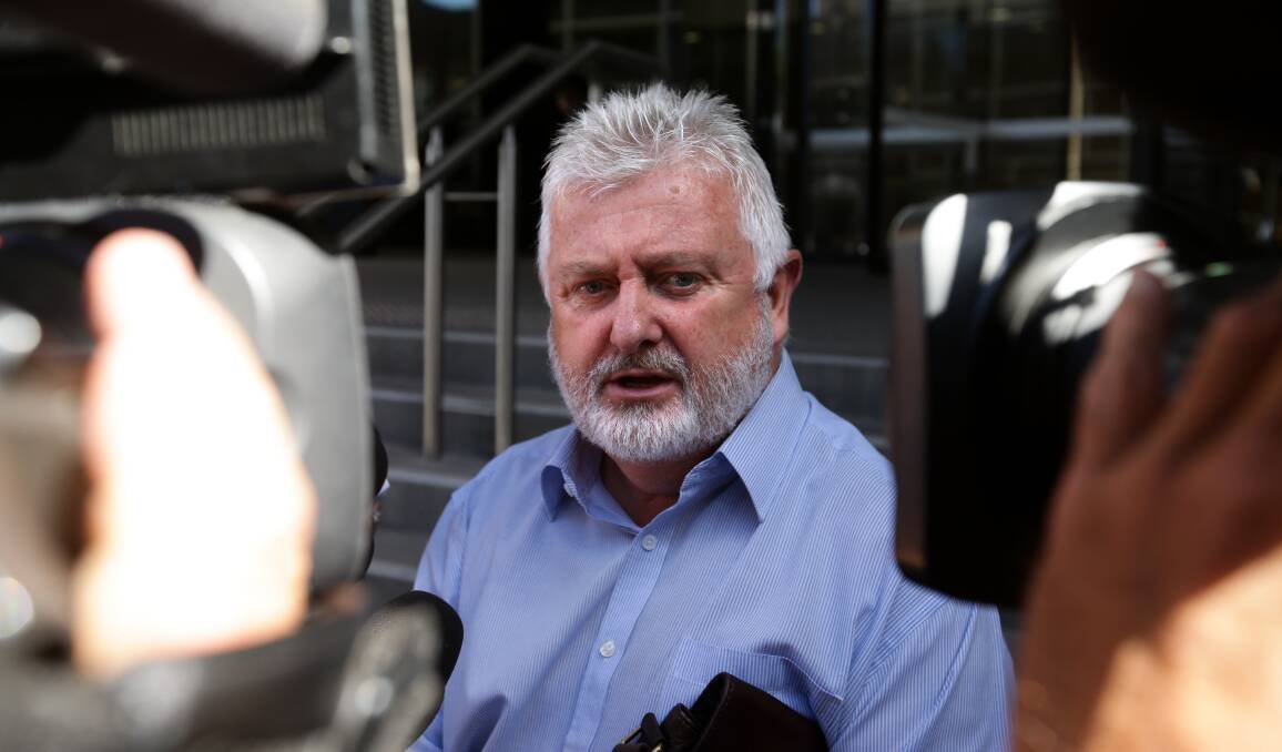 Apology: Hunter child sex survivor and survivor advocate Peter Gogarty has strongly criticised the silence of Archbishop Philip Wilson, Maitland-Newcastle diocese and Bishop Bill Wright after release of a damning report into Hunter abuse.