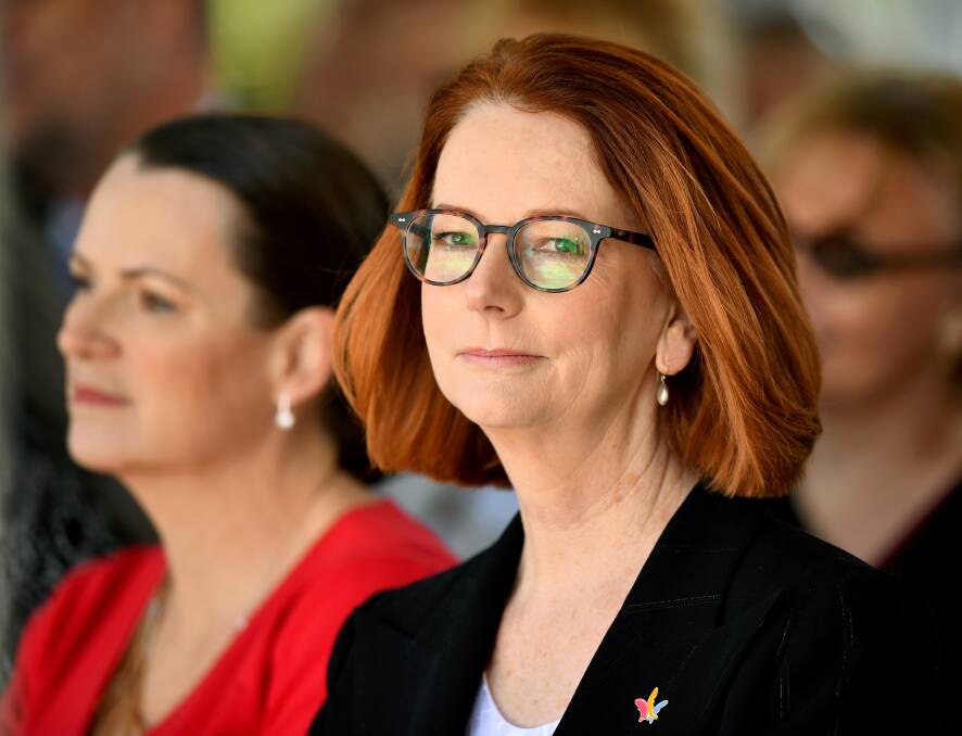 Message: Former prime minister Julia Gillard has urged Australian governments to stay as close as possible to the royal commission's recommendations for the National Redress Scheme. 
