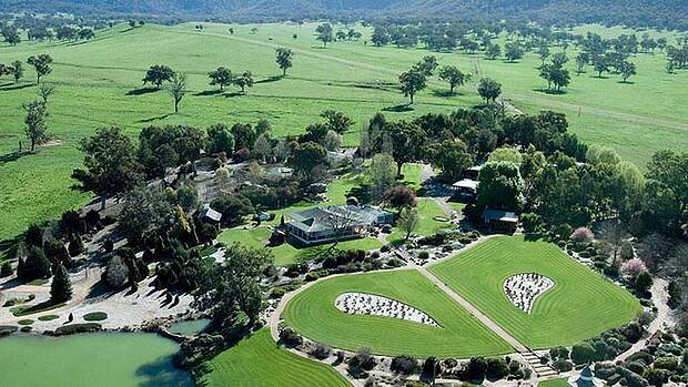 Picturesque: The Obeid family company's Bylong Valley property Cherrydale Park between Denman and Mudgee. The company has warned it could take legal action over the assessment of the nearby KEPCO mine proposal.