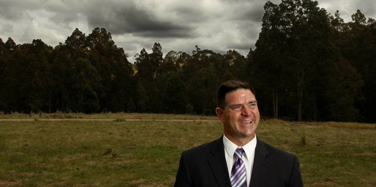 Determined: Lake Macquarie fireman John Pirona in a photograph in 2010 for an article where he talked about the long-term consequences of child sexual abuse and the services that helped him. Picture: Jonathan Carroll. 